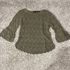 Jeanne Pierre Sage Knit Top